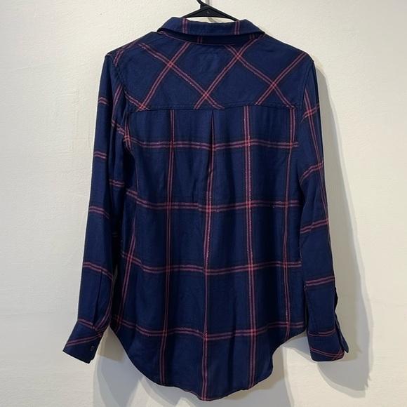 Rails HUNTER SAPPHIRE BLACK ROSE Shirt Size XS - Picture 5 of 6